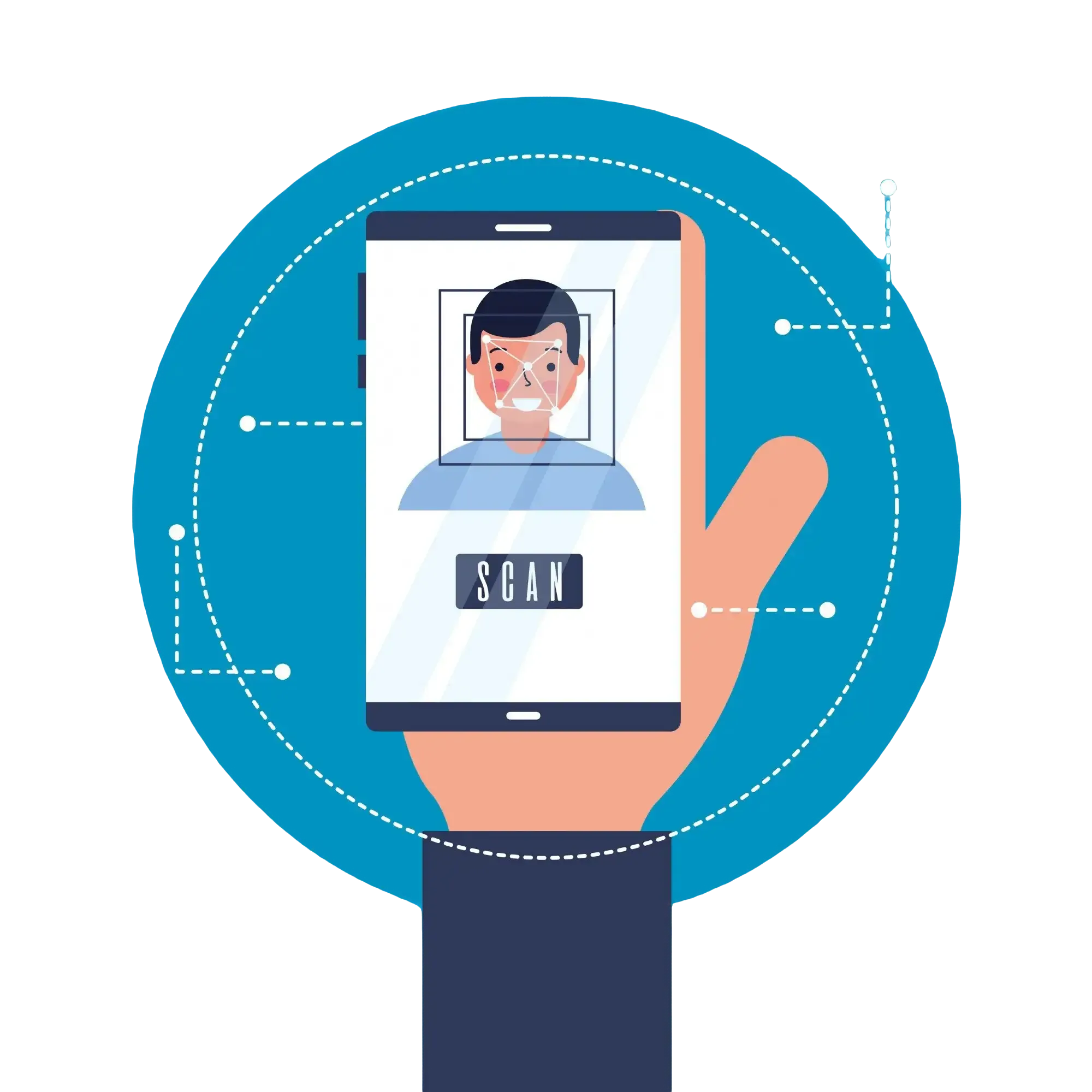 Facial recognition-based selfie attendance